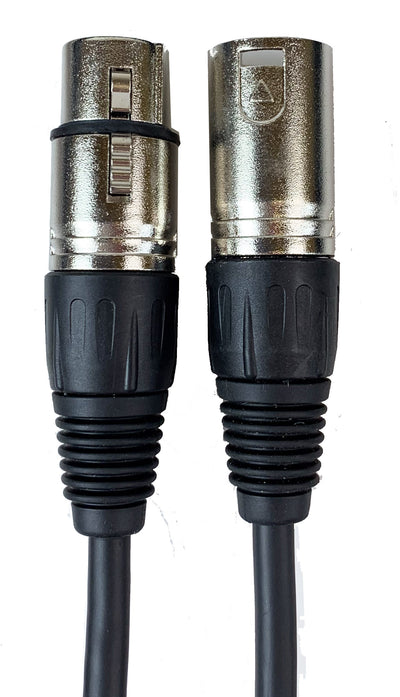 Gearlux 25-Foot 3-Pin Male-to-Female DMX Cable