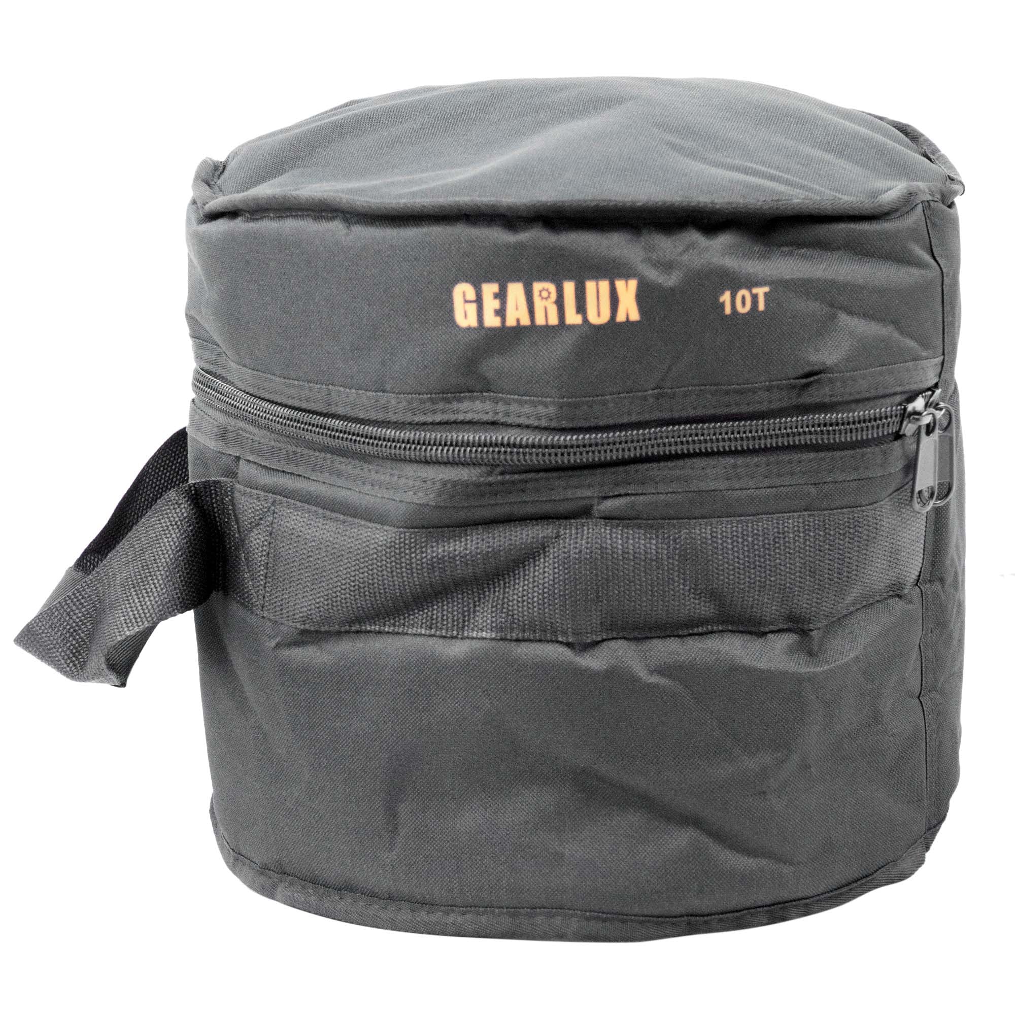 Gearlux 5-Piece Drum Bag Set for 10" Tom, 12" Tom, 14" Tom, 14" Snare, and 20" Bass