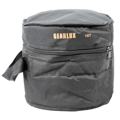 Gearlux 5-Piece Drum Bag Set for 10" Tom, 12" Tom, 14" Tom, 14" Snare, and 20" Bass