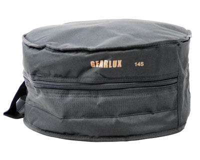 Gearlux 5-Piece Drum Bag Set for 10" Tom, 12" Tom, 14" Tom, 14" Snare, and 20" Bass