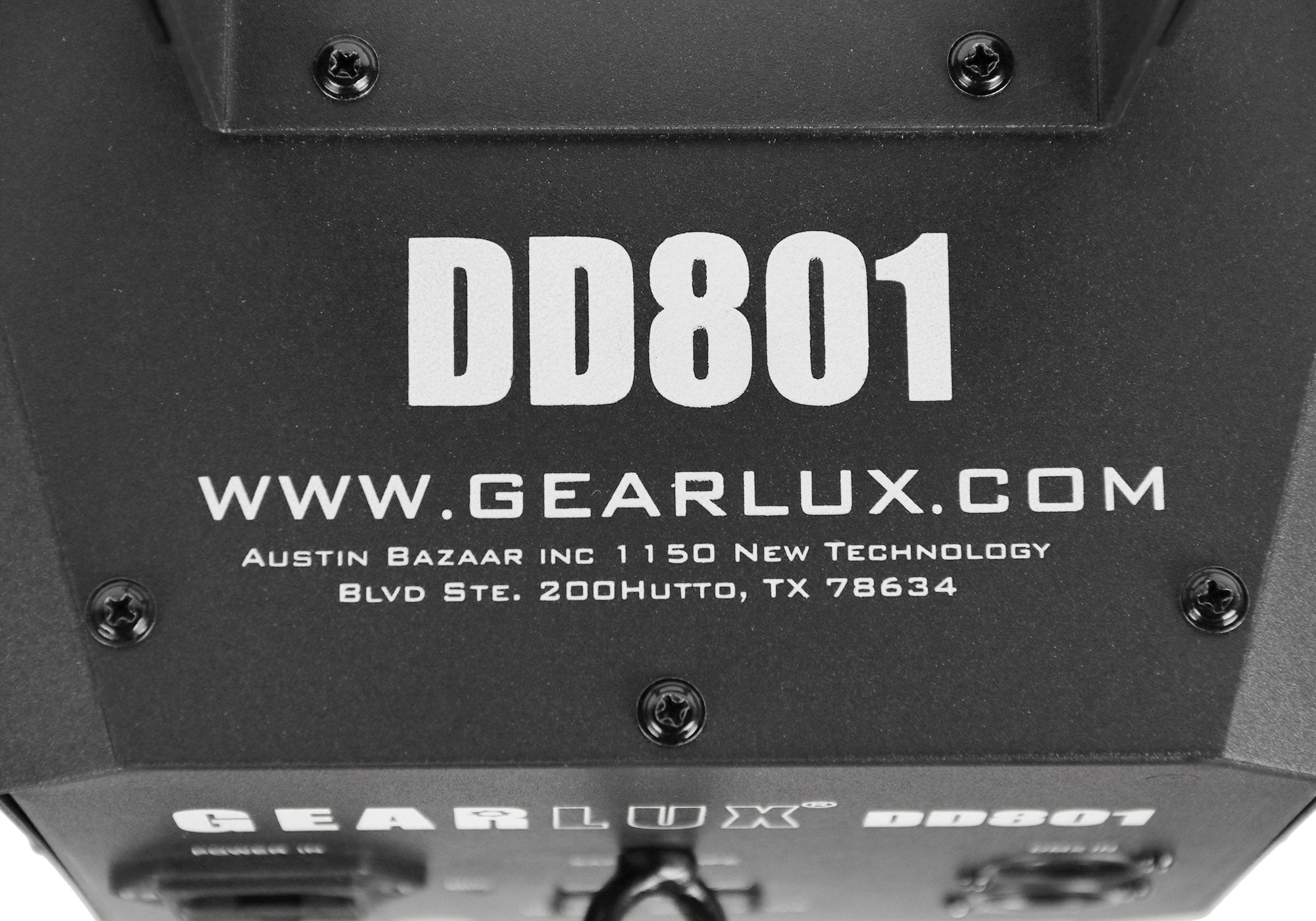 Gearlux 24PCS 3-Watt RGBW LED Derby Matrix Beam Light with 4 Digit LED Display