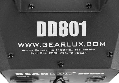 Gearlux 24PCS 3-Watt RGBW LED Derby Matrix Beam Light with 4 Digit LED Display
