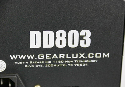 Gearlux 3-in-1 Strobe/UV Derby Light 10-Watt 2PCS RGBW CREE LEDs and 12PCS UV+White LED