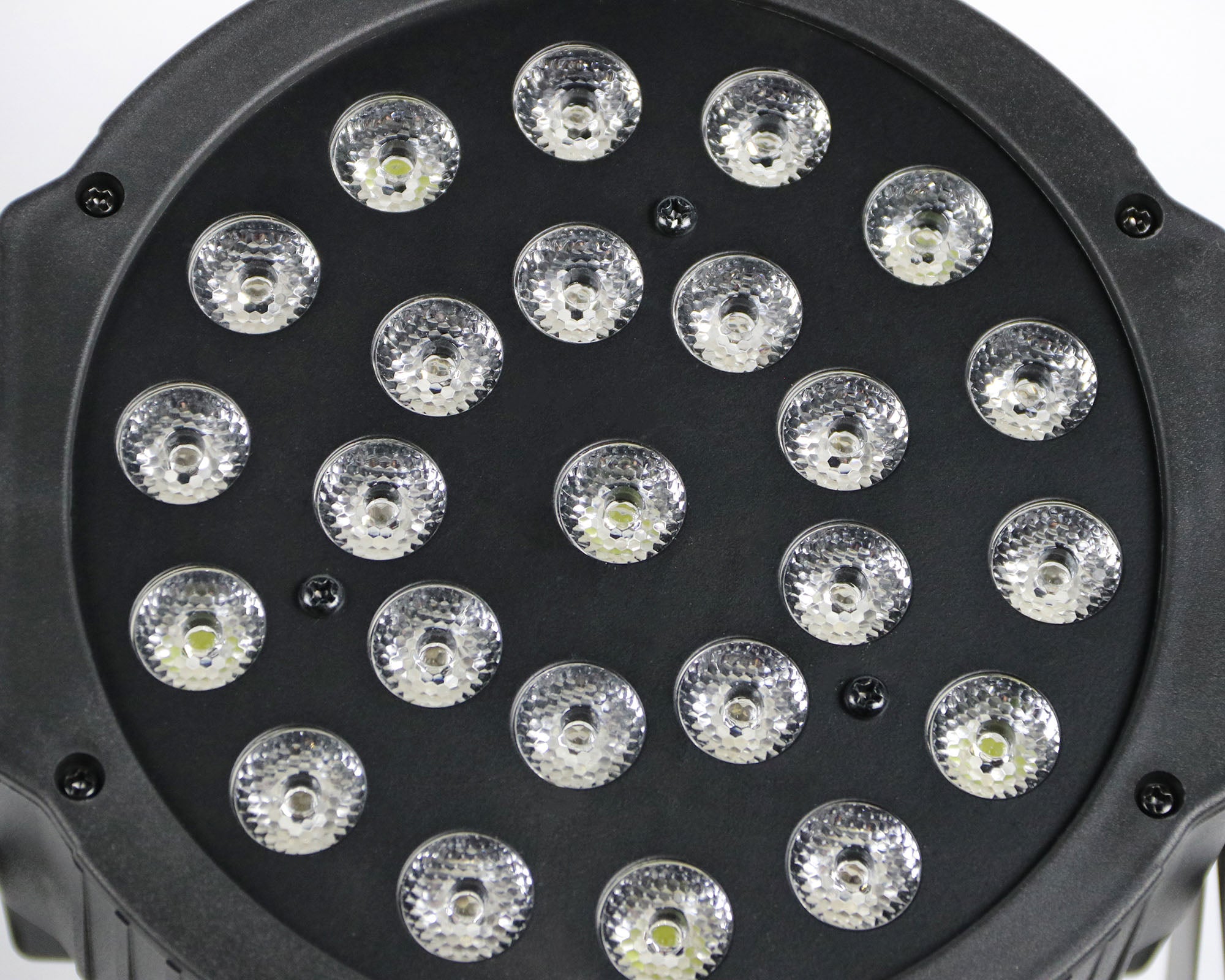 Gearlux 24PCS 1-Watt RGBW LED 8 Channel, Battery LED Stage Par Light