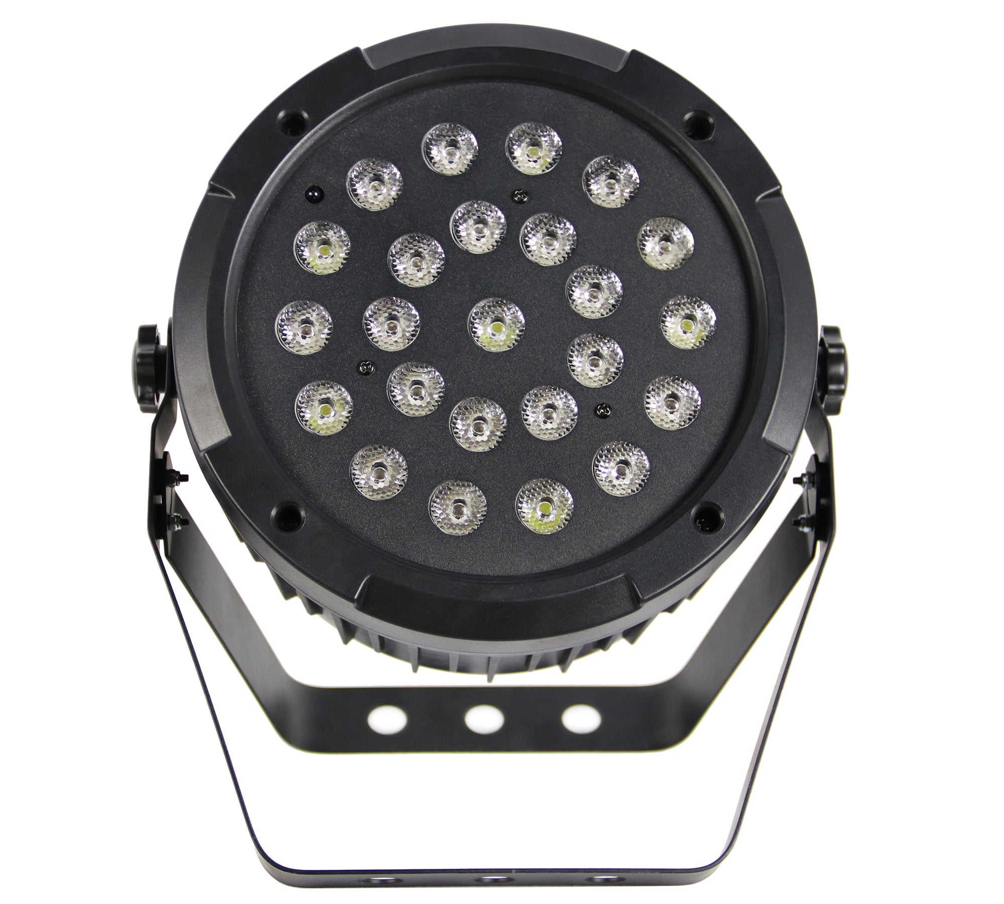 Gearlux 24PCS 30-Watt RGB Battery LED Par Stage Light with Built- in 2.4G Wireless DMX Signal Receiver