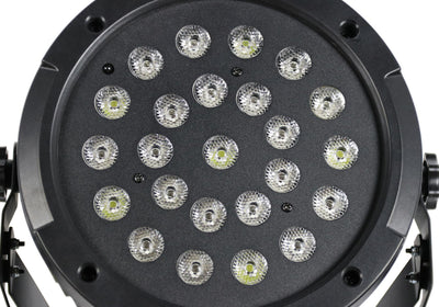 Gearlux 24PCS 30-Watt RGB Battery LED Par Stage Light with Built- in 2.4G Wireless DMX Signal Receiver