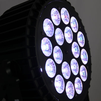 Gearlux SP184 18-LED 10-Watt RGBW Four-in-One LED PAR Stage Light