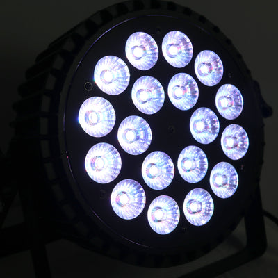 Gearlux SP185 18-LED 12-Watt RGBW+UV Five-in-One LED PAR Stage Light