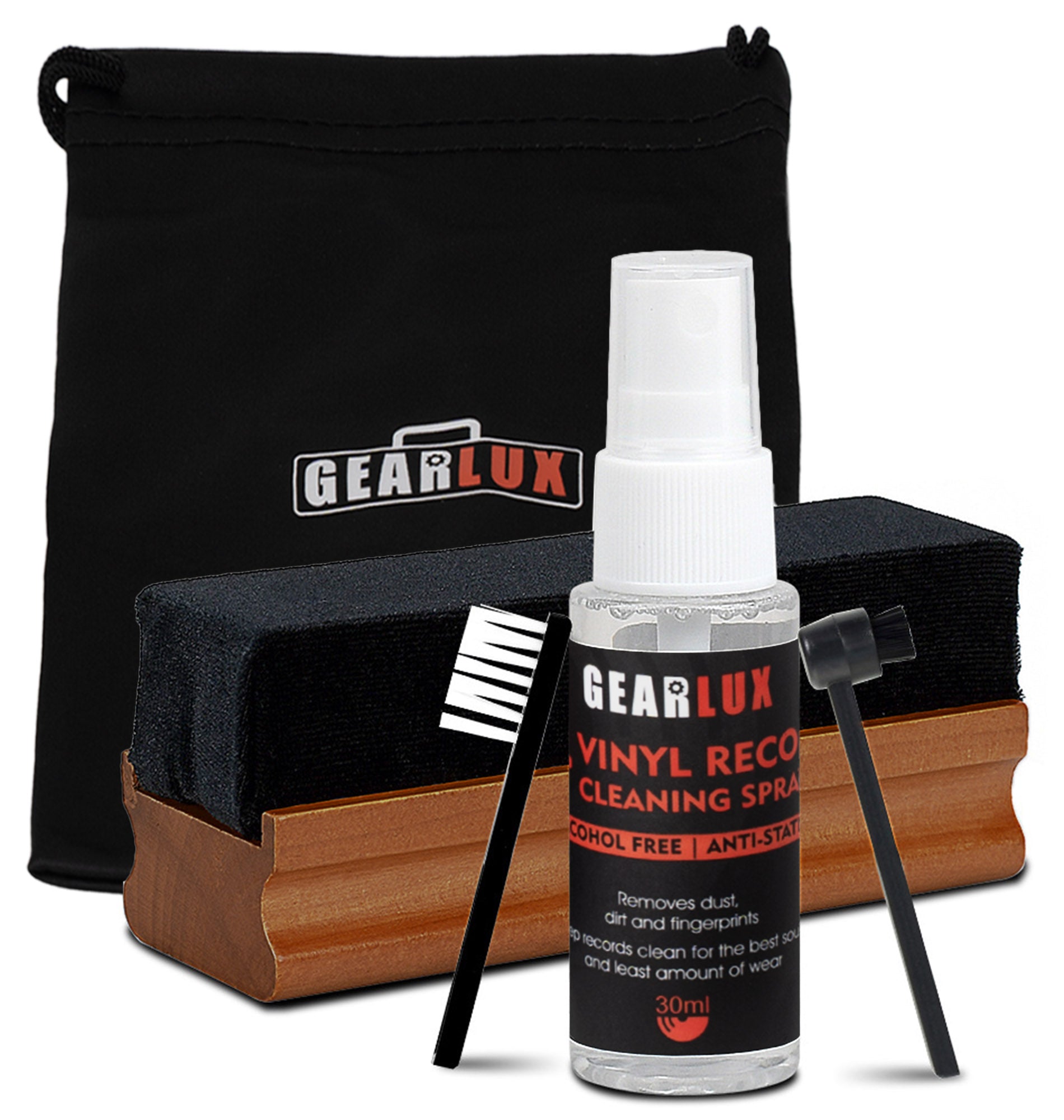 Gearlux Vinyl Record Cleaning Kit