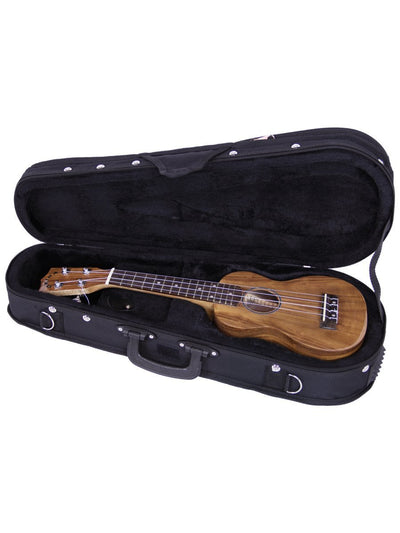 Gearlux Soprano Ukulele Polyfoam Case (22-Inch Length)