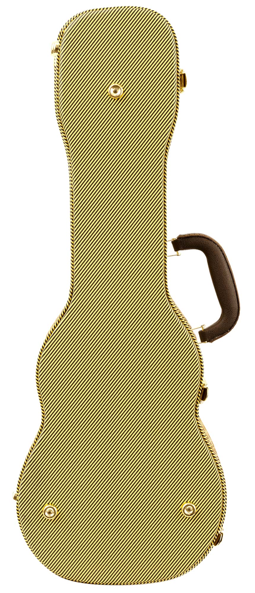 Gearlux UC107-C Concert Ukulele Wooden Tweed Case