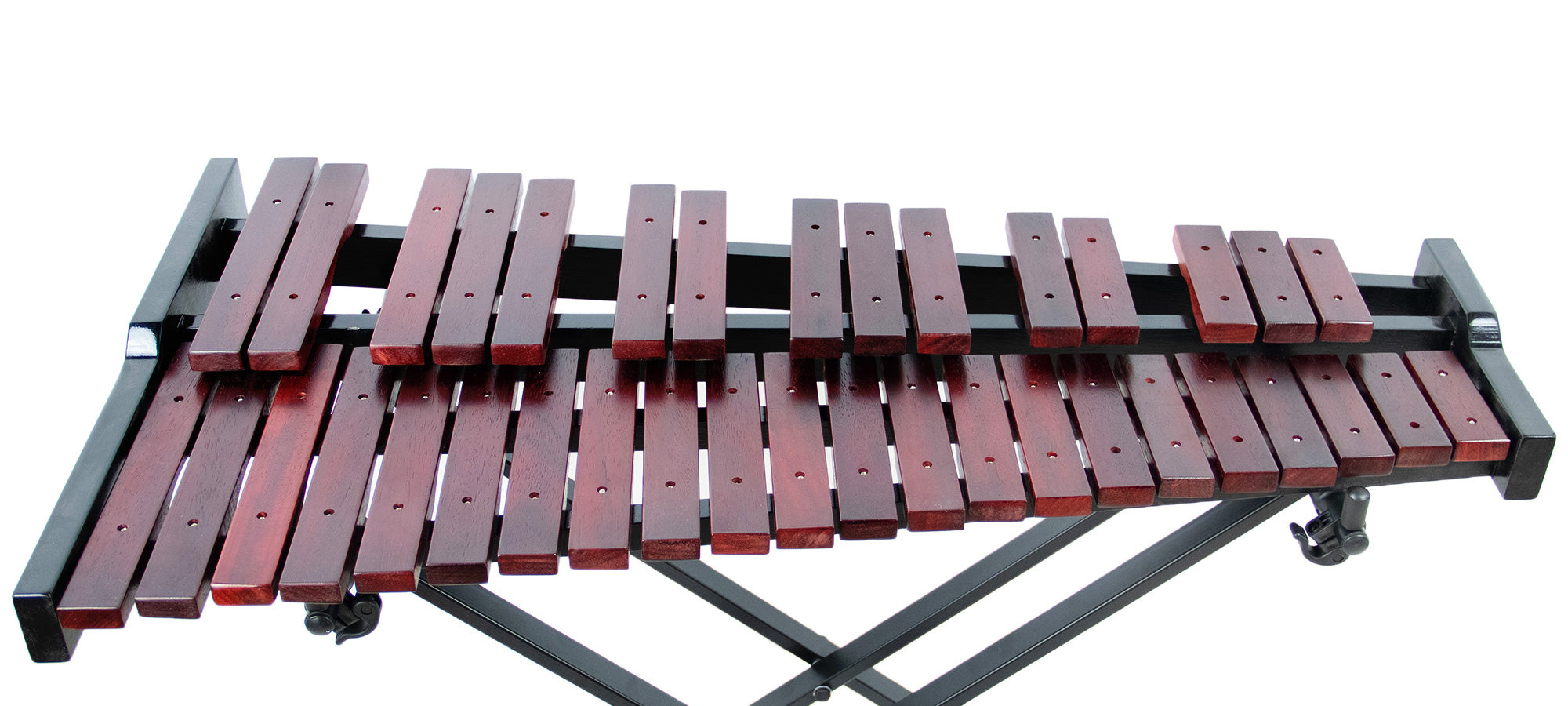 Gearlux 37-Key Wooden Xylophone with Mallets, Stand, and Gig Bag