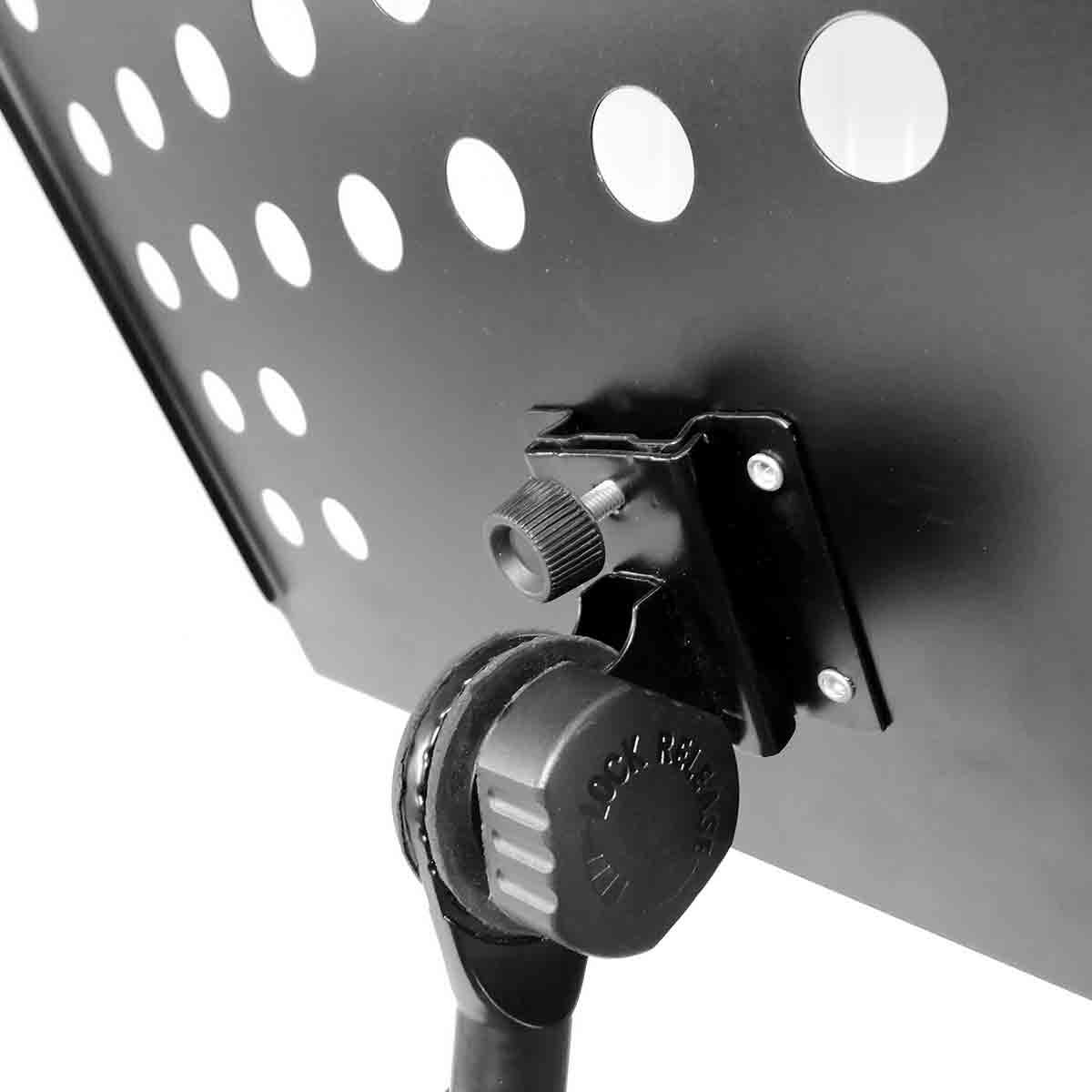 Gearlux Music Sheet Die-Cast Stand with Hydraulic Height Adjustment