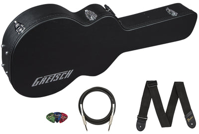 Gretsch G2622T Streamliner Center Block Electric Guitar Case - Black w/ Strap