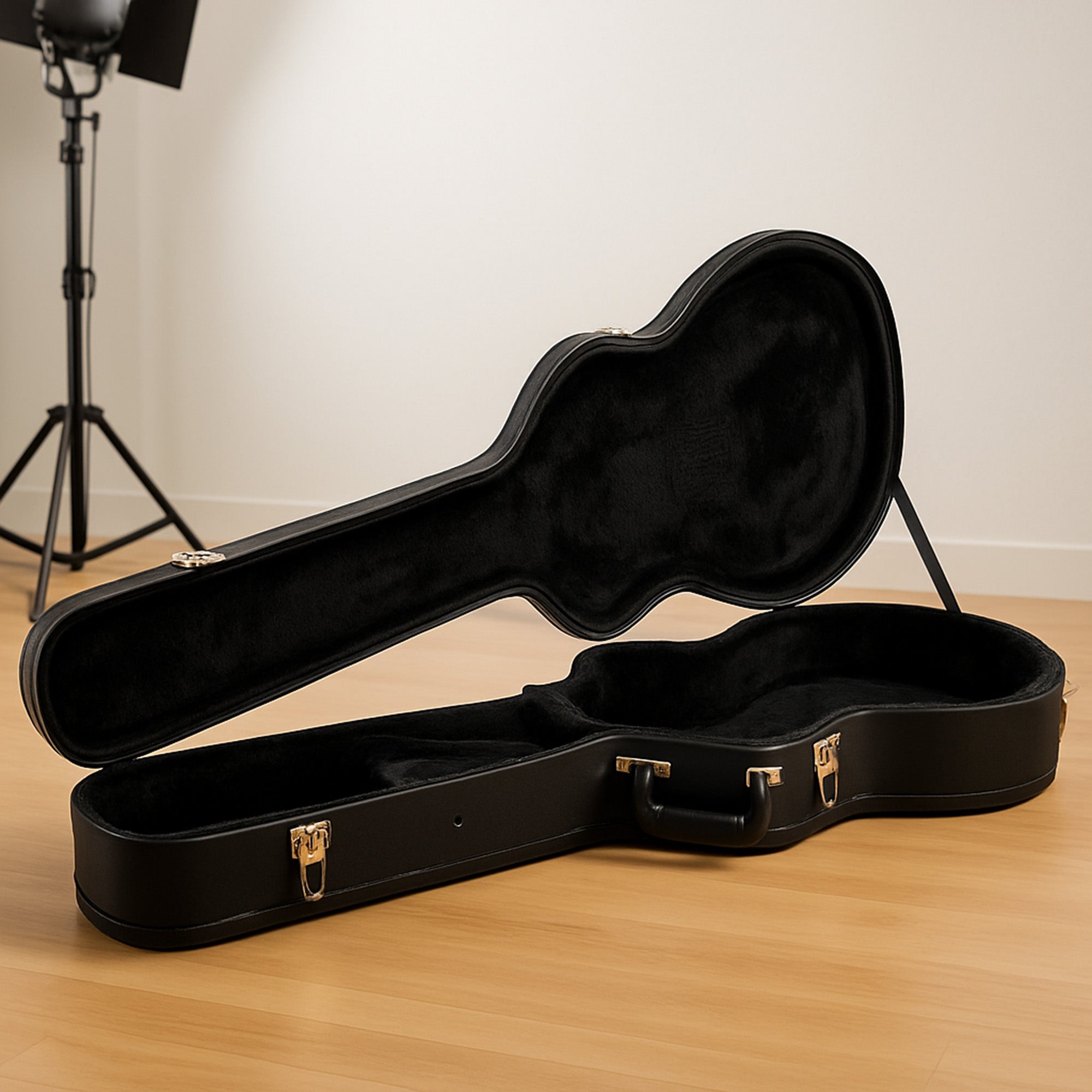 Gretsch G2655T Streamliner Center Block Jr. Electric Guitar Case - Black w/ Strap