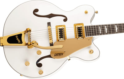 Gretsch G5422TG Electromatic Classic Double-Cut Hollow Body Electric Guitar - Snowcrest White