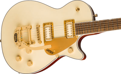 Gretsch Electromatic Pristine LTD Jet Single-Cut Electric Guitar with Bigsby - White Gold