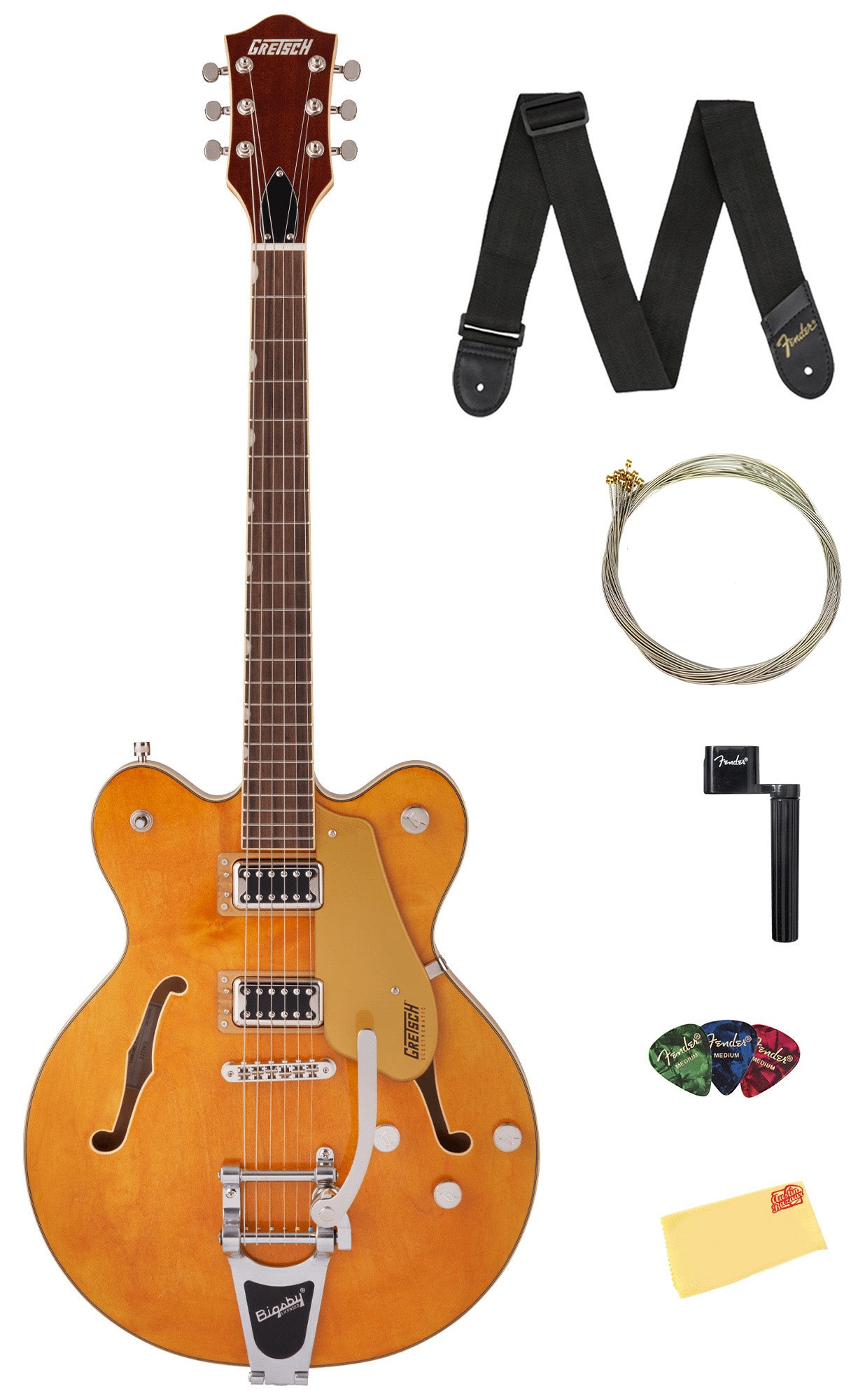 Gretsch G5622T Electromatic Center Block Double-Cut Electric Guitar - Speyside w/ Strap