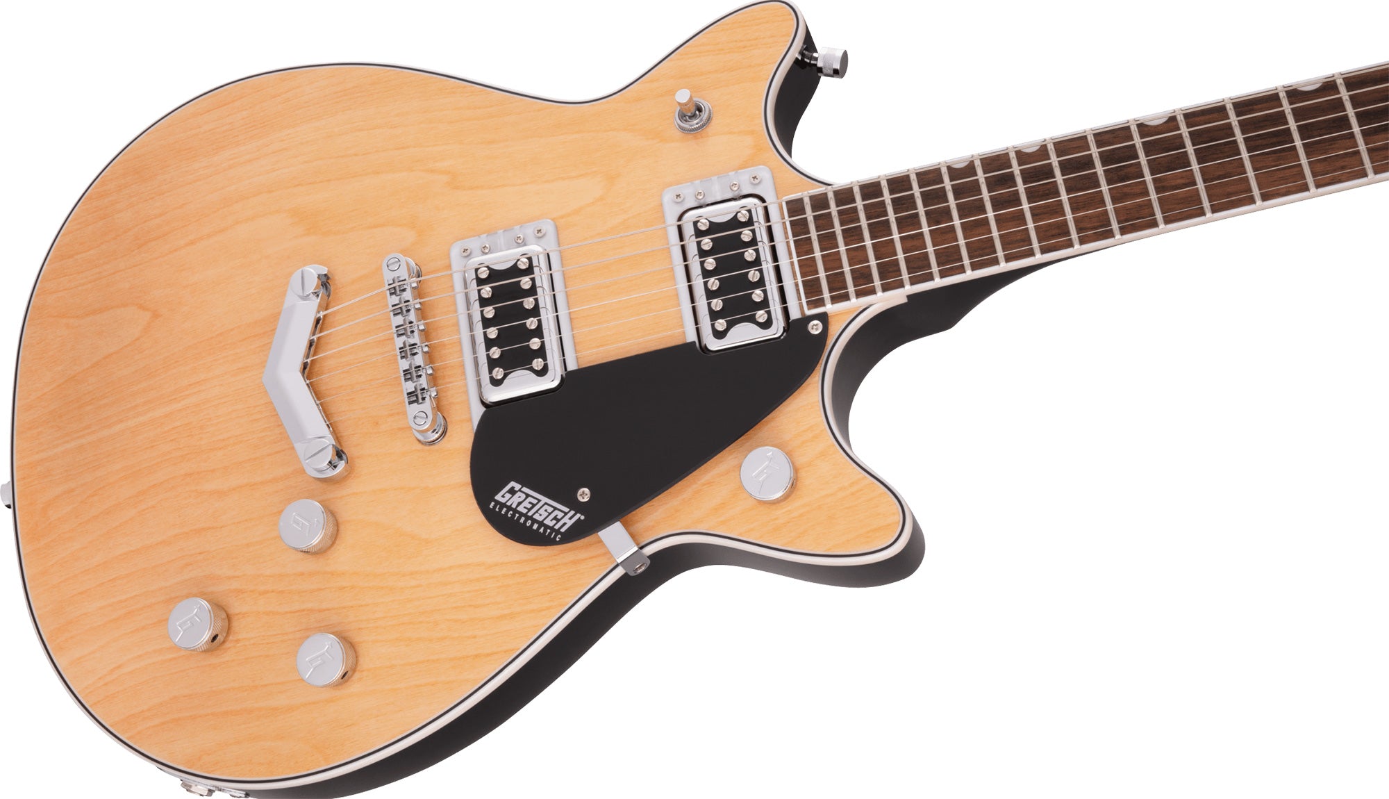 Gretsch G5222 Electromatic Double Jet BT Electric Guitar with V-Stoptail - Aged Natural