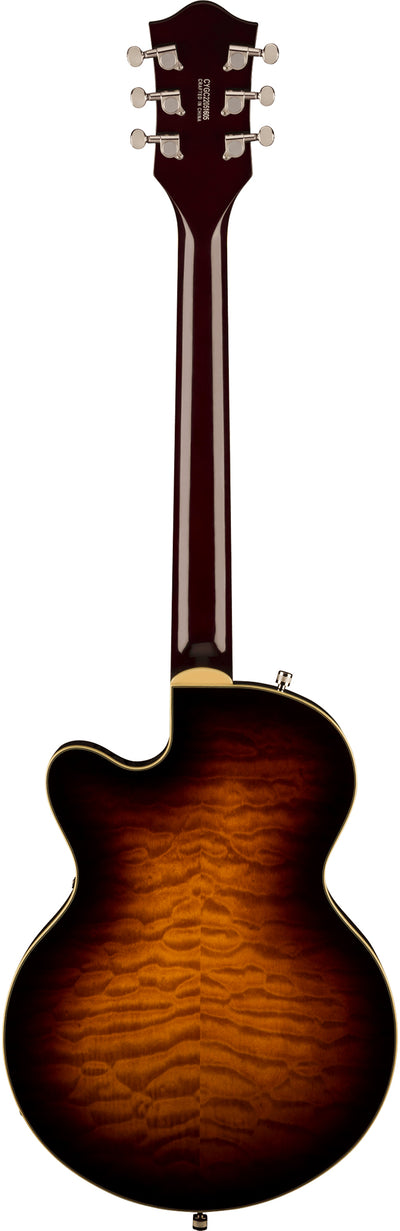 Gretsch G5655T-QM Electromatic Center Block Jr. Single-Cut Semi-Hollow Body Electric Guitar - Sweet Tea