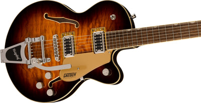 Gretsch G5655T-QM Electromatic Center Block Jr. Single-Cut Semi-Hollow Body Electric Guitar - Sweet Tea