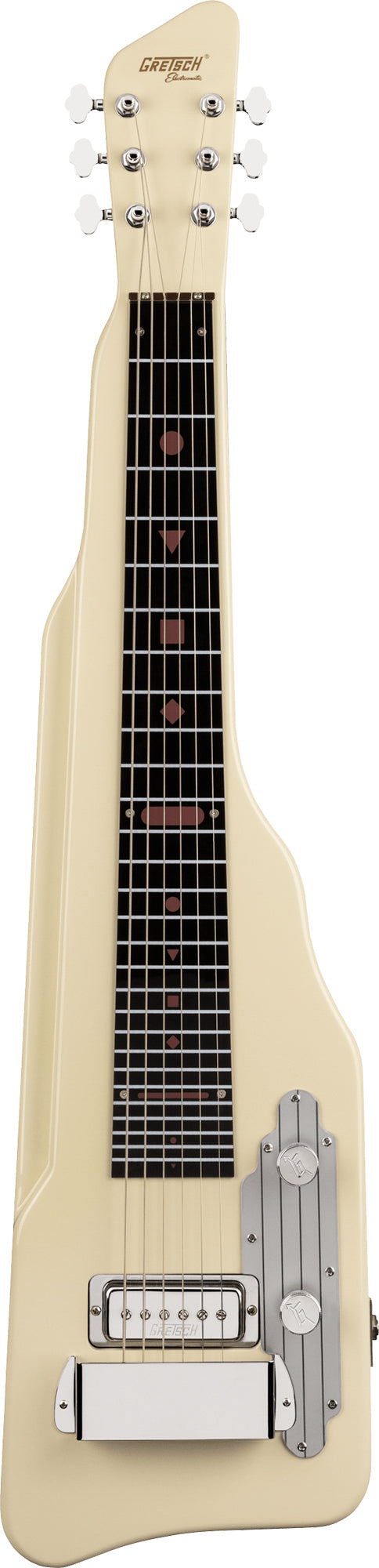 Gretsch G5700 Electromatic Lap Steel Solid Mahogany Guitar - Vintage White