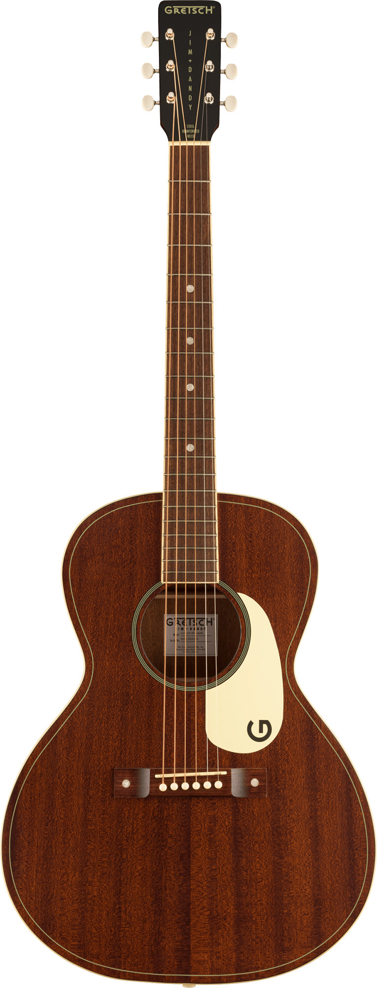 Gretsch Jim Dandy Concert Acoustic Guitar - Frontier Stain w/ Strap