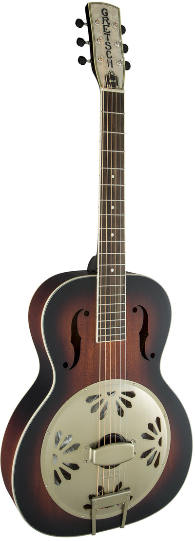 Gretsch G9241 Alligator Biscuit Round-Neck Acoustic-Electric Resonator Guitar - 2-Color Sunburst