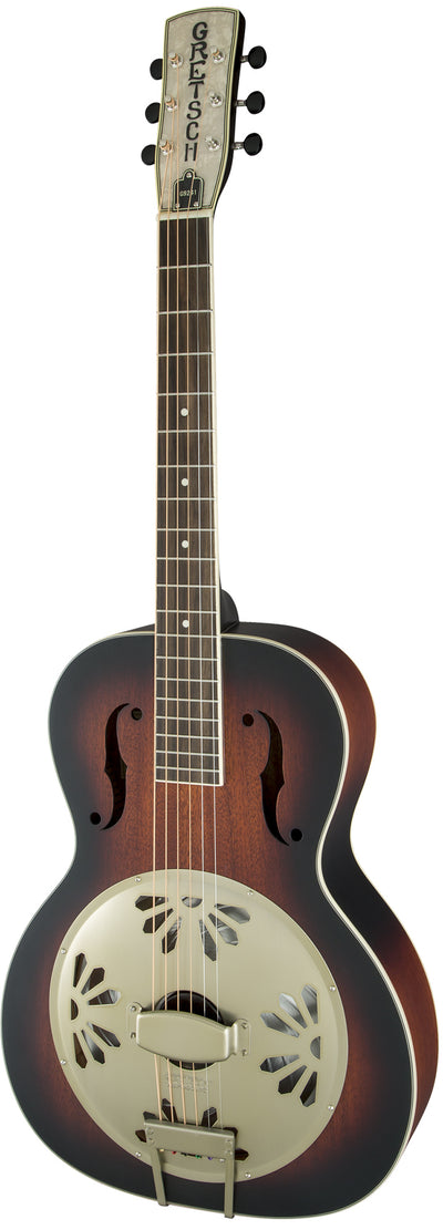 Gretsch G9241 Alligator Biscuit Round-Neck Acoustic-Electric Resonator Guitar - 2-Color Sunburst