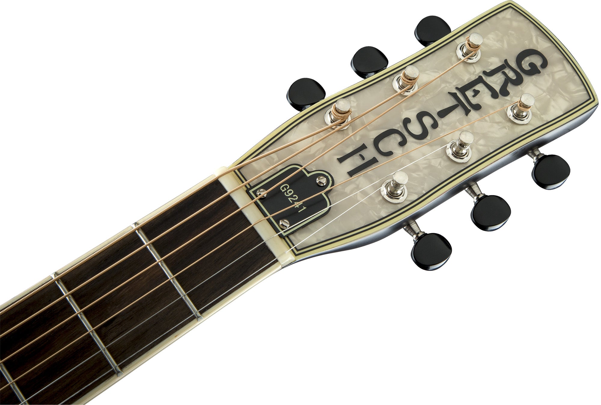 Gretsch G9241 Alligator Biscuit Round-Neck Acoustic-Electric Resonator Guitar - 2-Color Sunburst w/ Strap