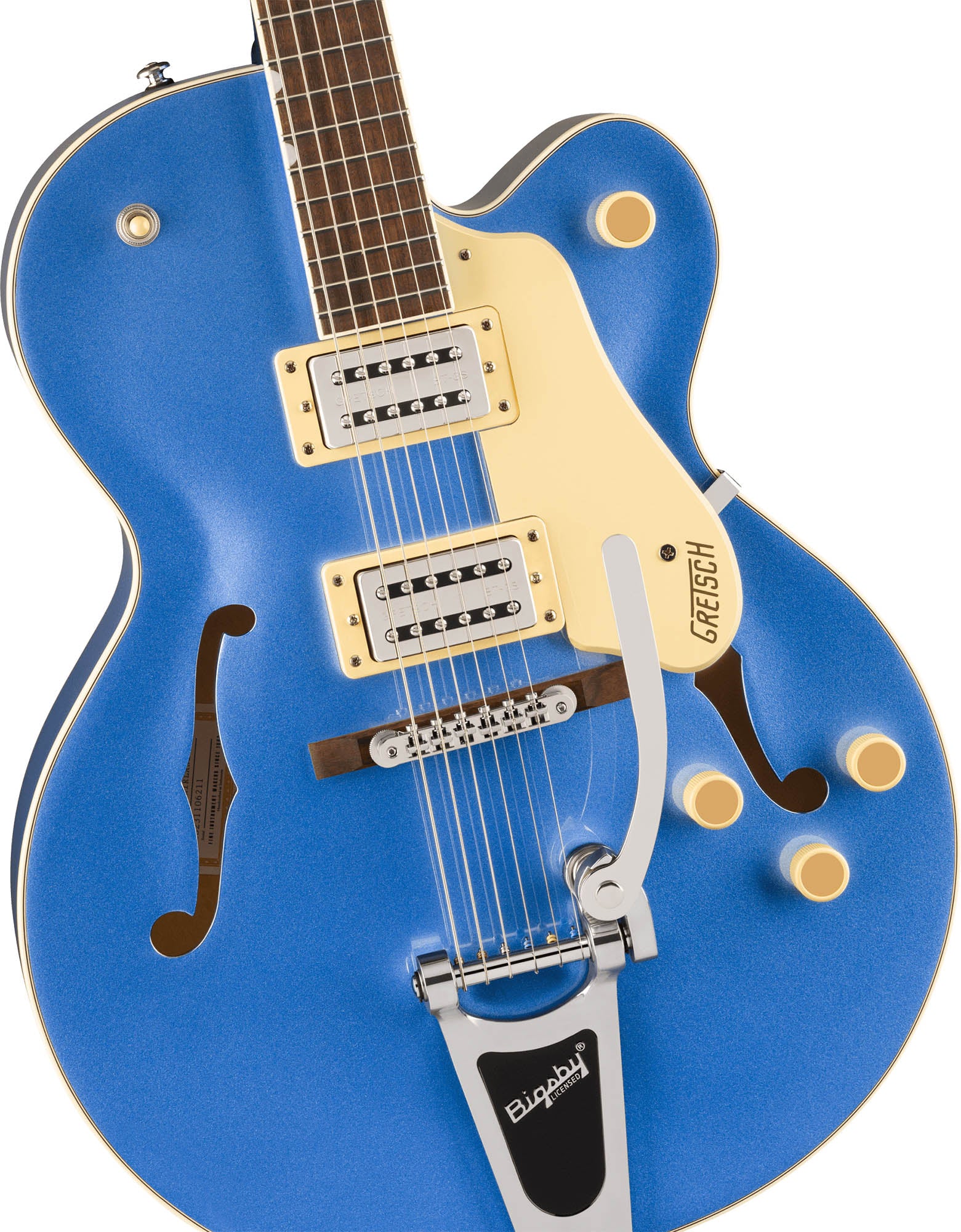 Gretsch G2420T Streamliner Hollow Body Electric Guitar - Fairlane Blue w/ Strap