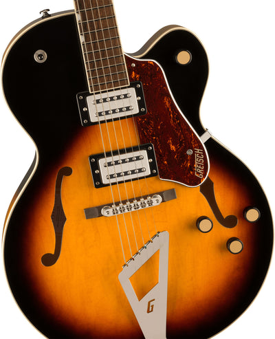 Gretsch G2420 Streamliner Hollow Body Electric Guitar - Aged Brooklyn Burst w/ Strap