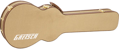 Gretsch Tweed Hardshell Case for Baritone Bass Guitar w/ Instrument Cable