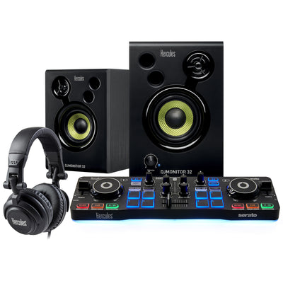 Hercules DJStarter Kit with DJControl Starlight DJ Controller