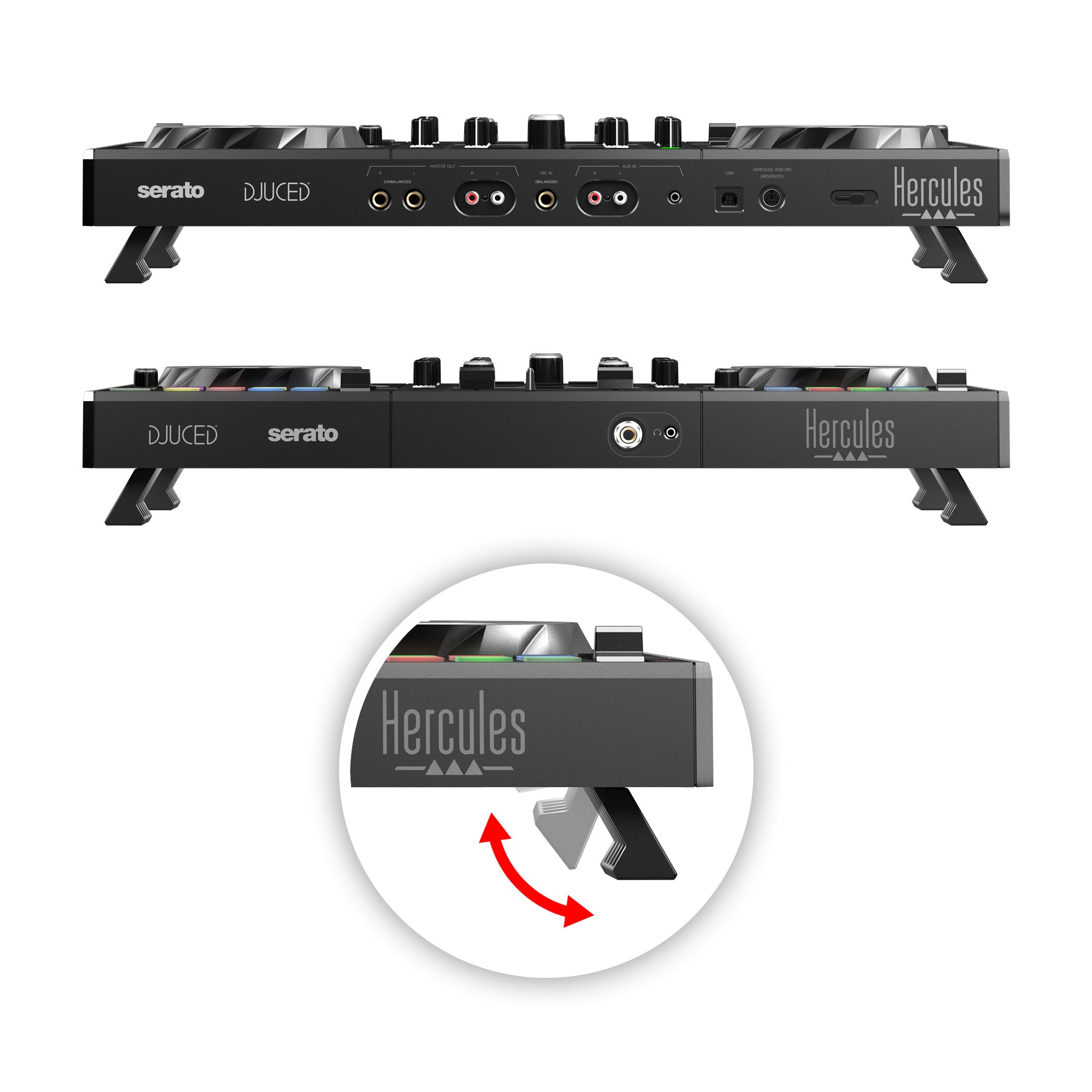 Hercules DJControl Inpulse 500 MK2 2-Channel DJ Controller