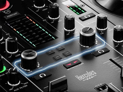 Hercules DJControl Inpulse 500 MK2 2-Channel DJ Controller w/ Case