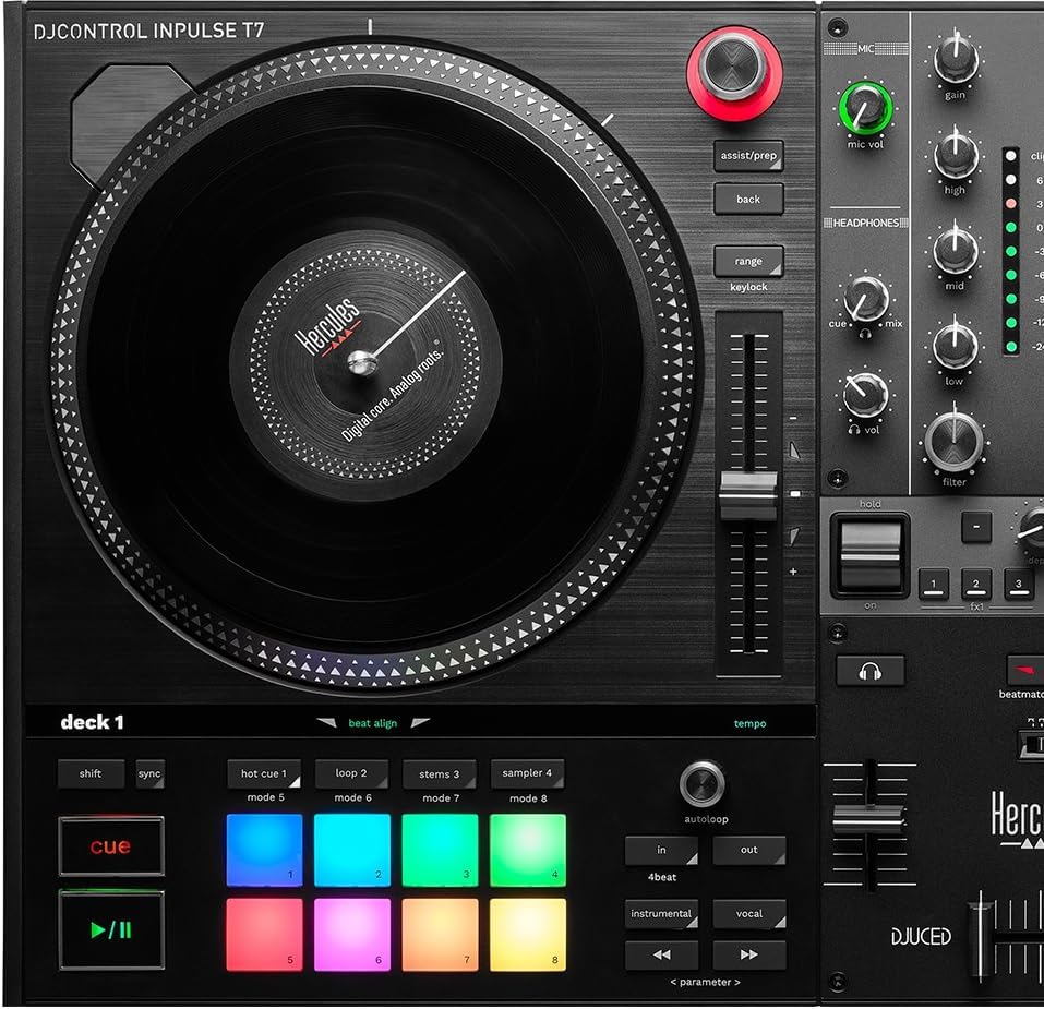Hercules DJControl Inpulse T7 2-Channel DJ Controller