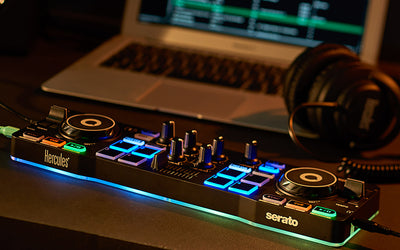 Hercules DJControl Starlight Ultra Portable Compact DJ Controller