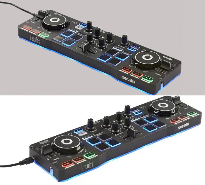 Hercules DJControl Starlight Ultra Portable Compact DJ Controller w/ Case