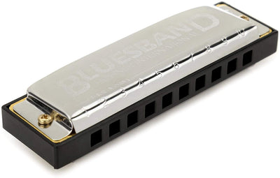 Hohner Blues Band Harmonica - Key of C w/ Zip Case