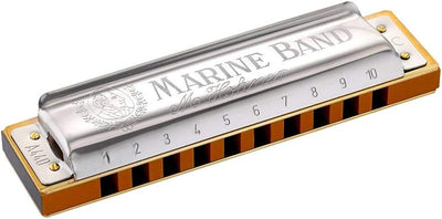 Hohner Marine Band 1896 Harmonica - Key of B Flat