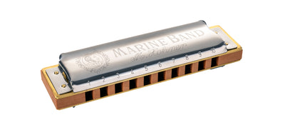 Hohner Marine Band 1896 Harmonica - Key of E Flat w/ Pouch