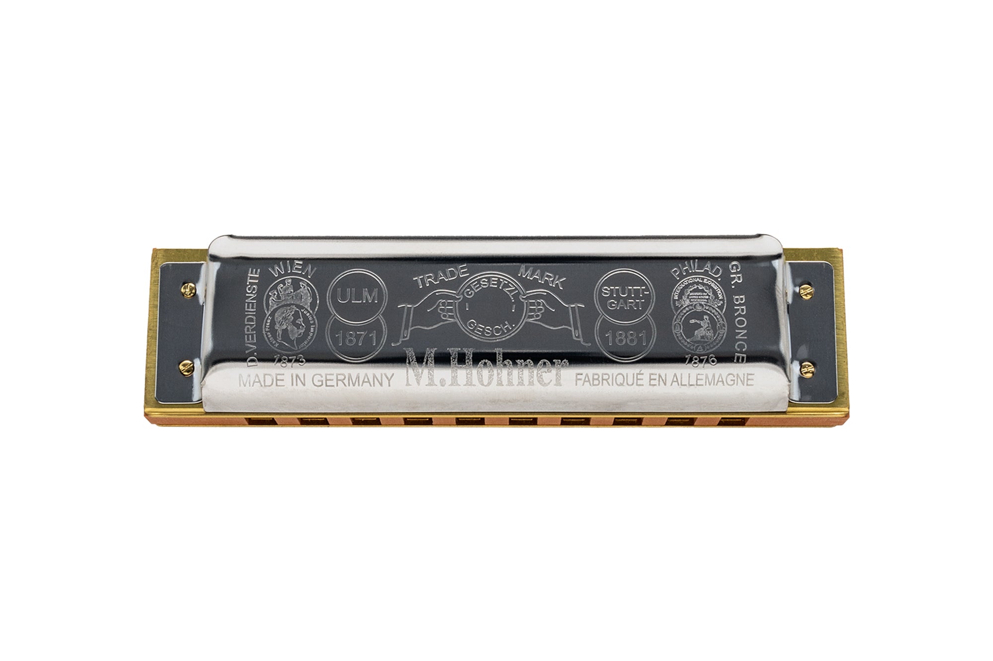 Hohner Marine Band 1896 Harmonica - Key of E Flat w/ Pouch