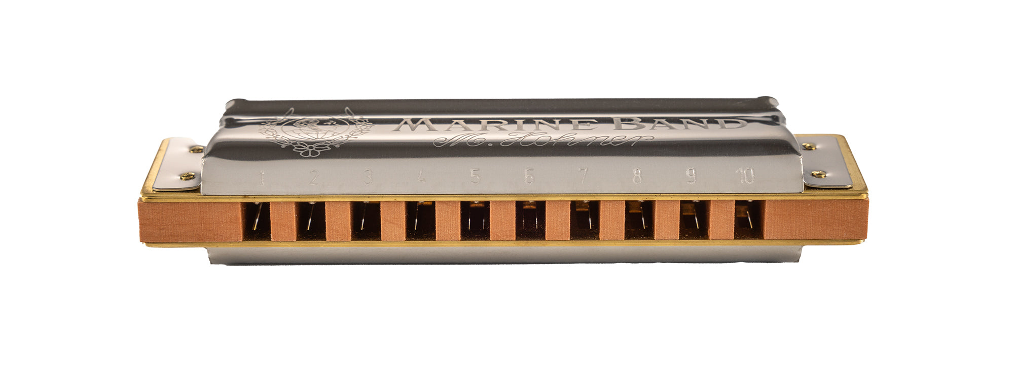 Hohner Marine Band 1896 Harmonica - Key of E Flat w/ Key Stickers