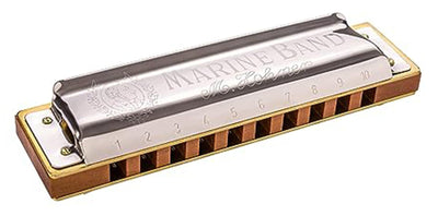 Hohner Marine Band 1896 Harmonica - Key of F Sharp w/ Key Stickers