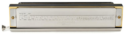 Hohner 64 Chromonica Harmonica - Key of C w/ Zip Pouch