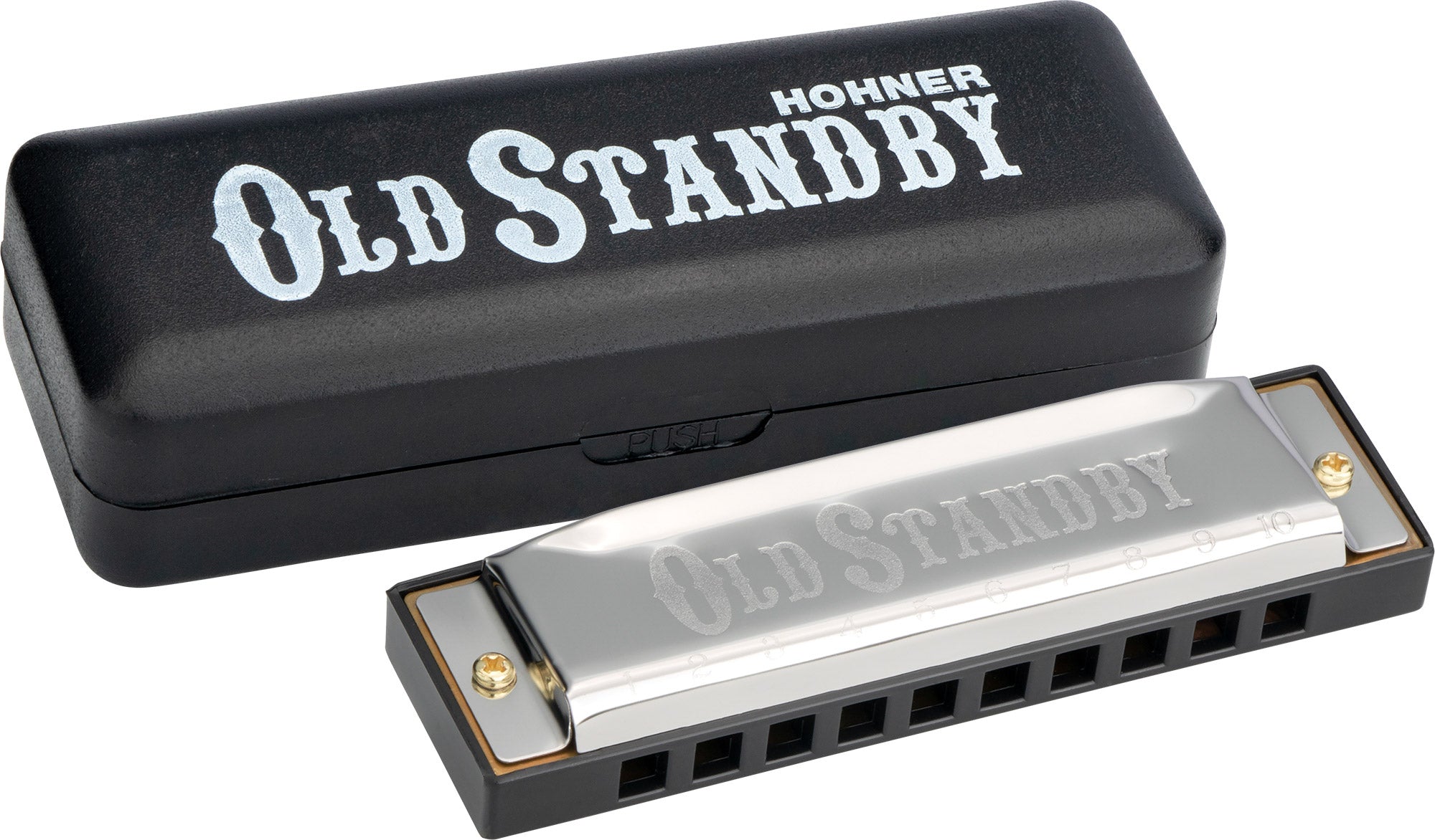 Hohner Old Standby Harmonica - Key of C w/ Pouch