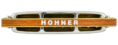 Hohner 532 Blues Harp MS Harmonica - Key of A w/ Beginner Manual