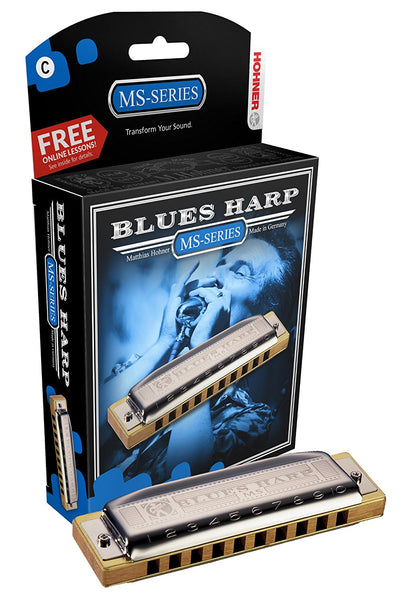 Hohner 532 Blues Harp MS Harmonica - Key of G