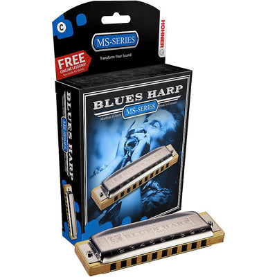 Hohner 532 Blues Harp MS Harmonica - Key of C